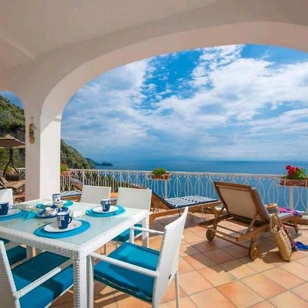 Villa Seaside Praiano Bagian luar foto